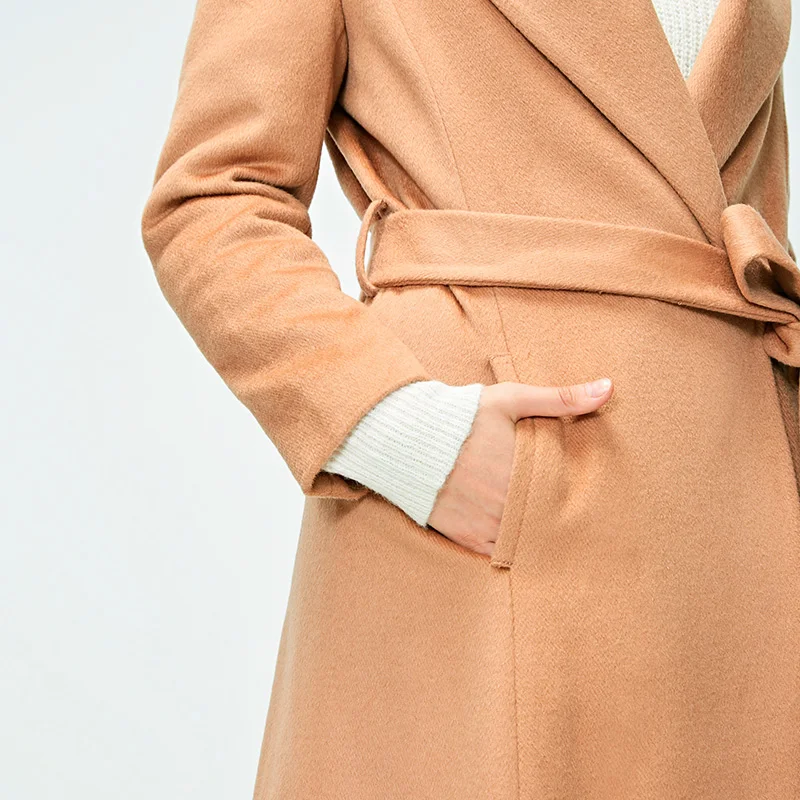 Vero Moda женское приталенное пальто средней длины из 61% шерсти | 318327523