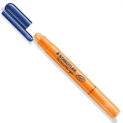 Оранжевый 5 шт STAEDTLER 264 цветной хайлайтер ротационная губная помада дизайн Твердый хайлайтер чернила заправка канцелярские принадлежности офисные школьные принадлежности - Цвет: Оранжевый