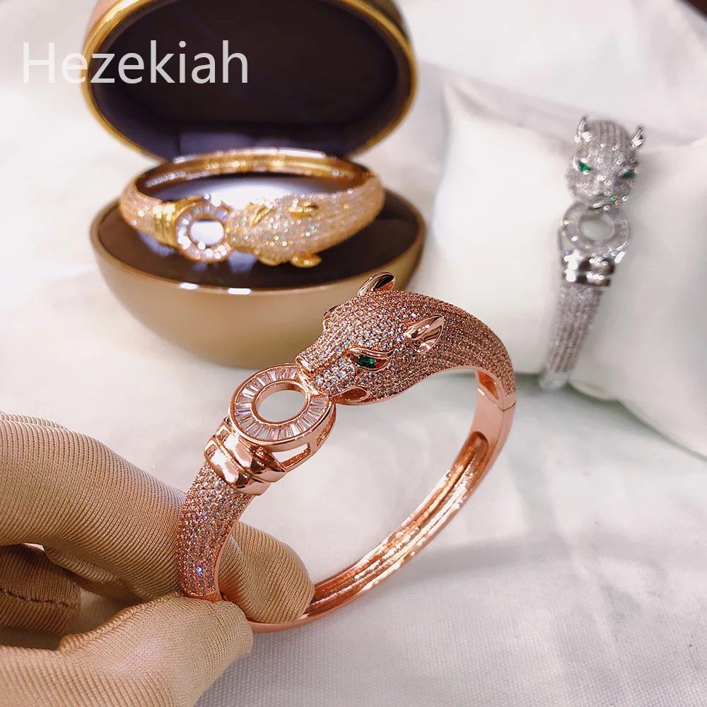 Hezekiah модный тренд Леопардовый Браслет властная личность эластичный браслет женский браслет танцевальные Вечерние