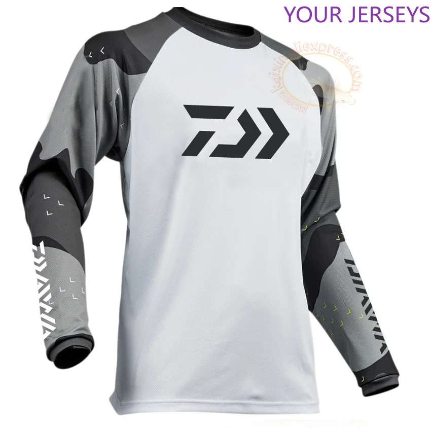 

2020 Autumn Winter daiwa clothing Dawa Men Fishing Shirt Breathable Hygroscopicity Keep Warm Anti-UV Fishing Clothing XS-5XL Ja