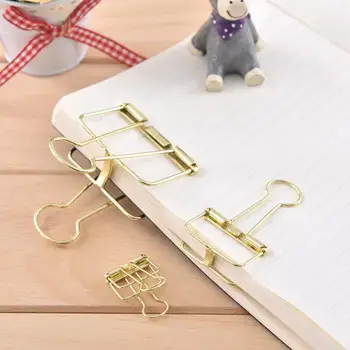 

Mini Cip Metal Bulldog Folder Clips Notebook Colour Bed Nets
