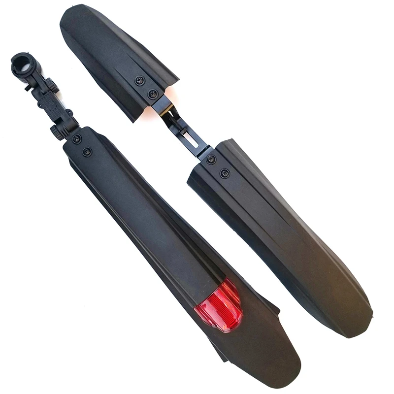 Fenders Mudguard Black Plastic Tire Road Extended Replacement Mountain
