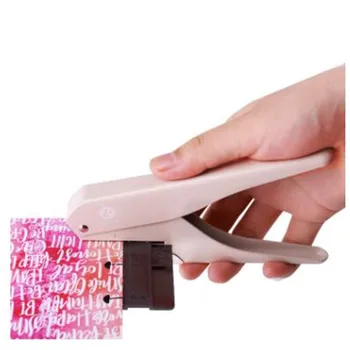 

Creative Notebook Punchers Offices School Supplies DIY Paper Cutter Loose Leaf Scrapbooking Punchers Binding Hole Punch