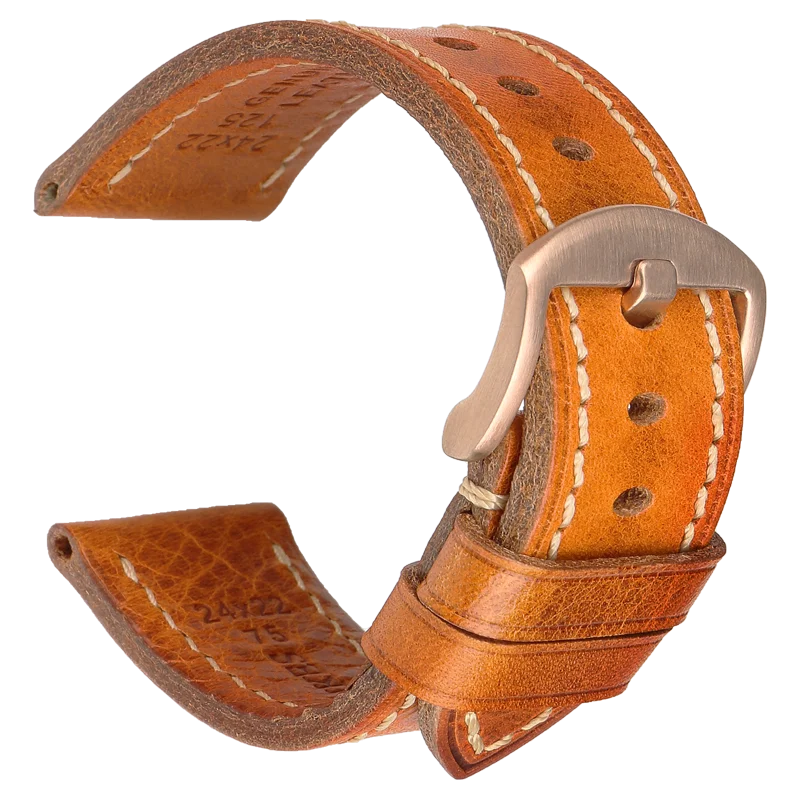 MAIKES Watch Strap - Premium Handmade Genuine Leather Watchbands