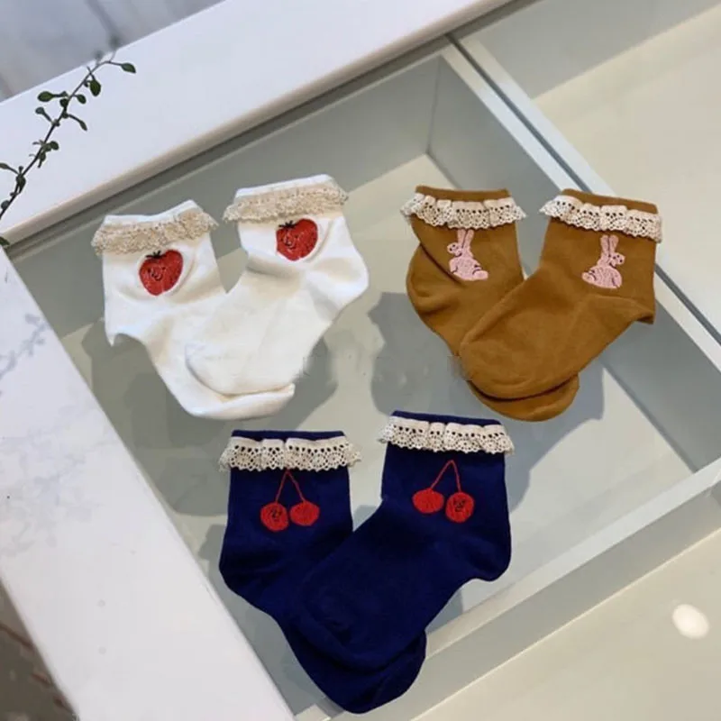 Коллекция детских носков без пятки! Модные брендовые хлопковые носки без пятки для маленьких мальчиков и девочек милые корейские гетры с лисой и буквами В креативном стиле