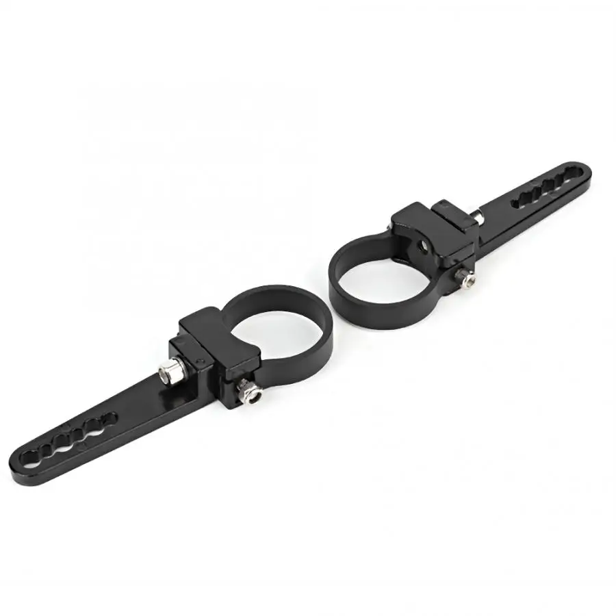 2pcs 1.75in LED Light Bar Work Light Mount Bracket Clamps Lamp Holder Car Truck SUV Accessory Car Accessories