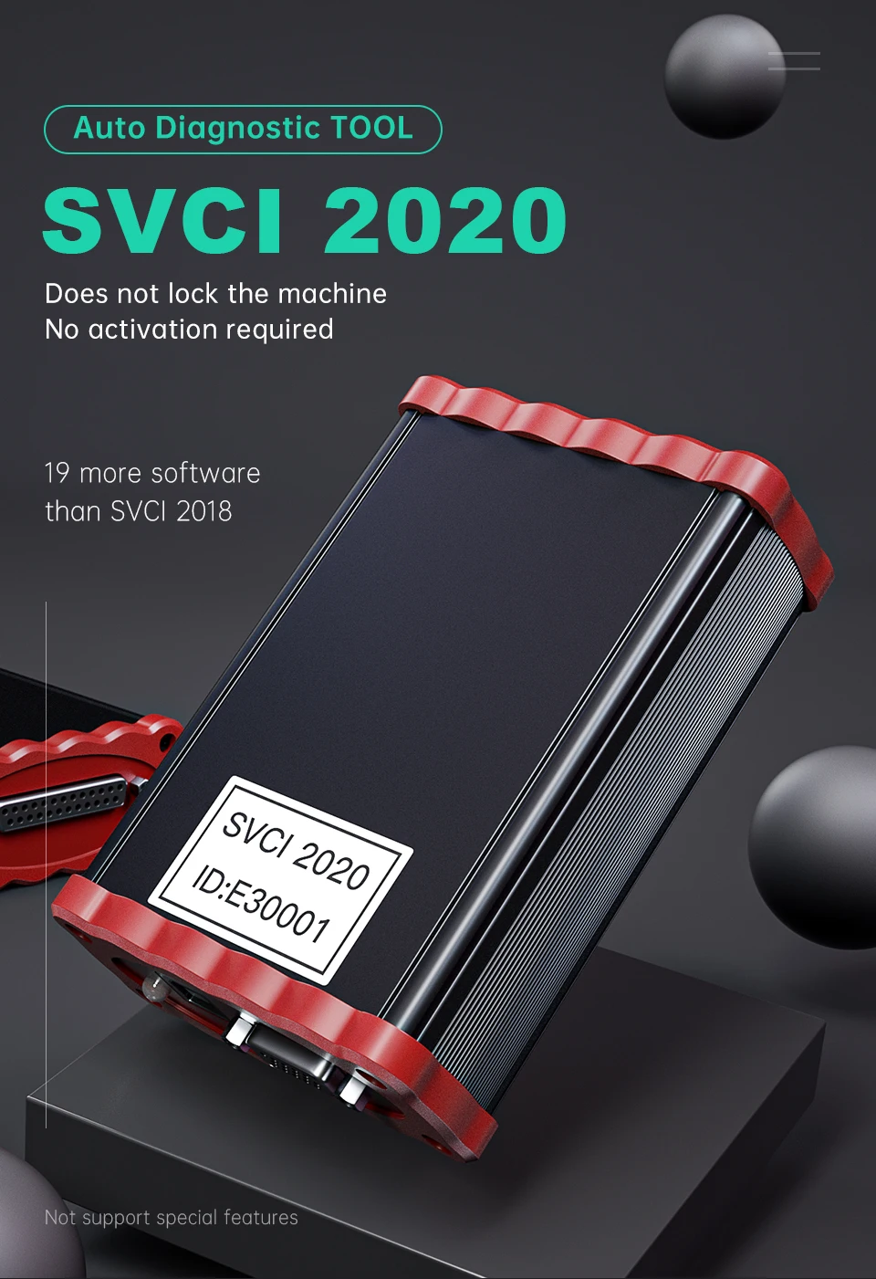 Car OBD Dianostic Tool SVCI 2020
