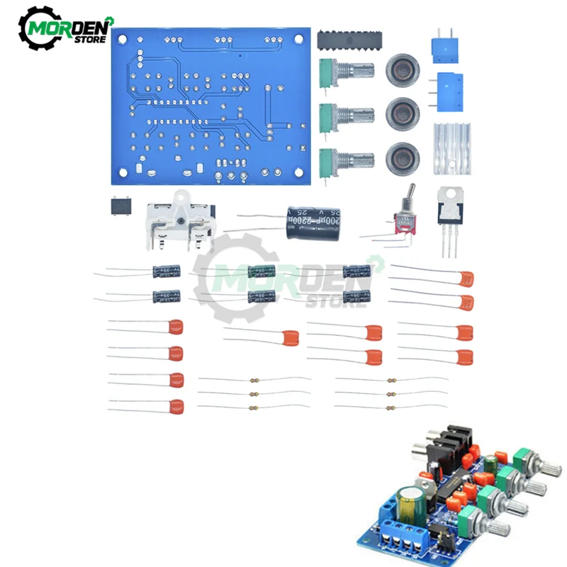 

1 Set LM1036N Fever Volume Control Board Kit LM1036 DC Tonal Chip For 12V DC/AC Power Supply DIY Integrated Circuits