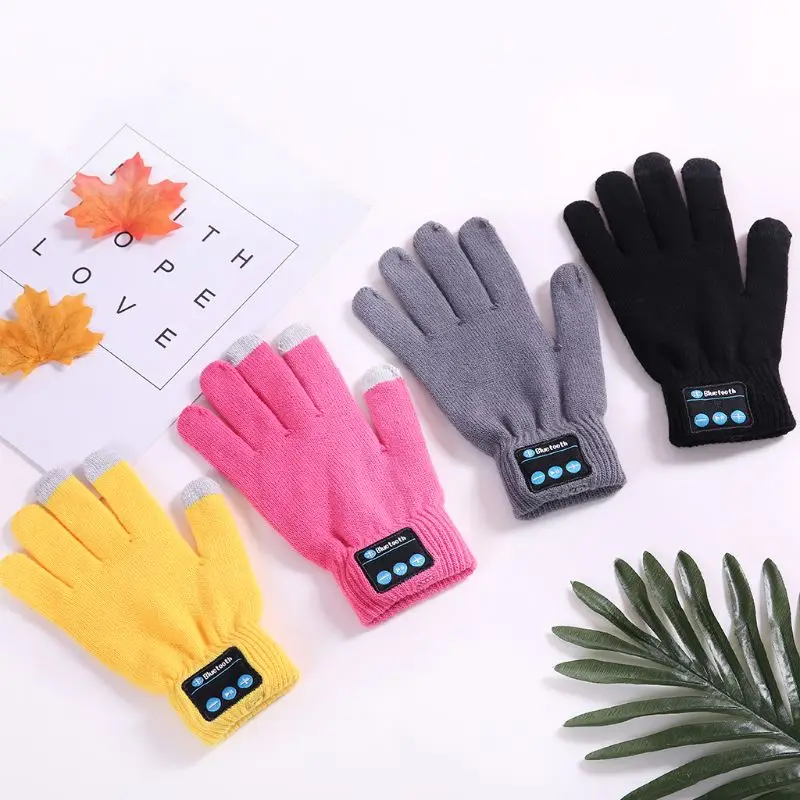 Bluetooth Gloves, Wireless Bluetooth Gloves, Winter Gloves Touch Screen