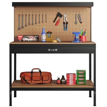 

Tool Storage Drawer Cabinet Workbench Black Workstation Anti-static Drawer Workbench Repair Stainless Steel Countertop Station