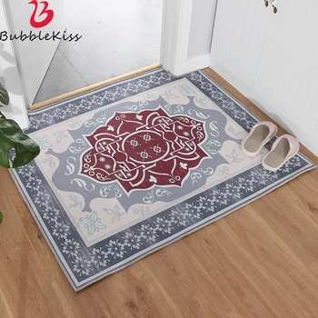 

Bubble Kiss Ethnic Style Flower Design Rugs for Modern Living Room Rectangle Customized Bedroom Decor Home Decor Door Mat