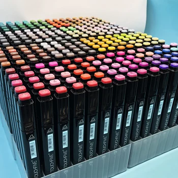 

TouchFive Sketch Markers Brush Pens Set Manga Colored Markers Set Dual Head Art Supplier Paint Pen Draw Marker School Supplies
