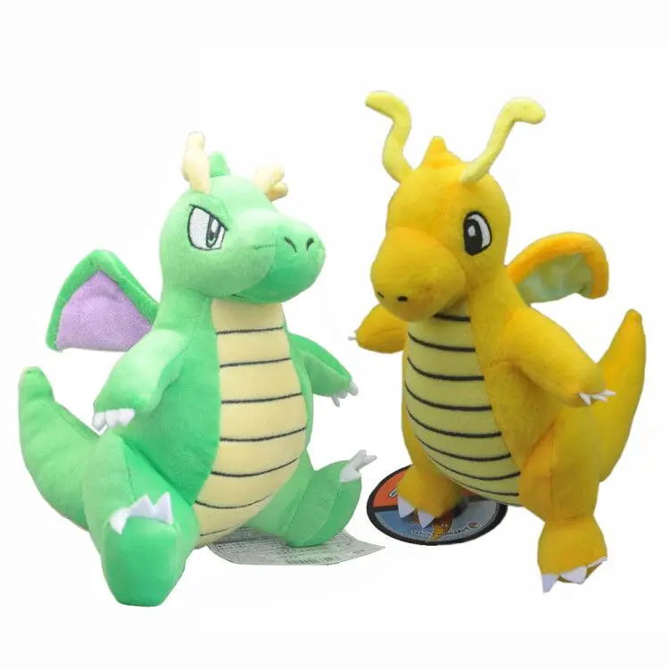 10 шт/партия 2 стиля Dragonite 8 9 &quotплюшевые куклы мягкие тапочки в виде персонажа