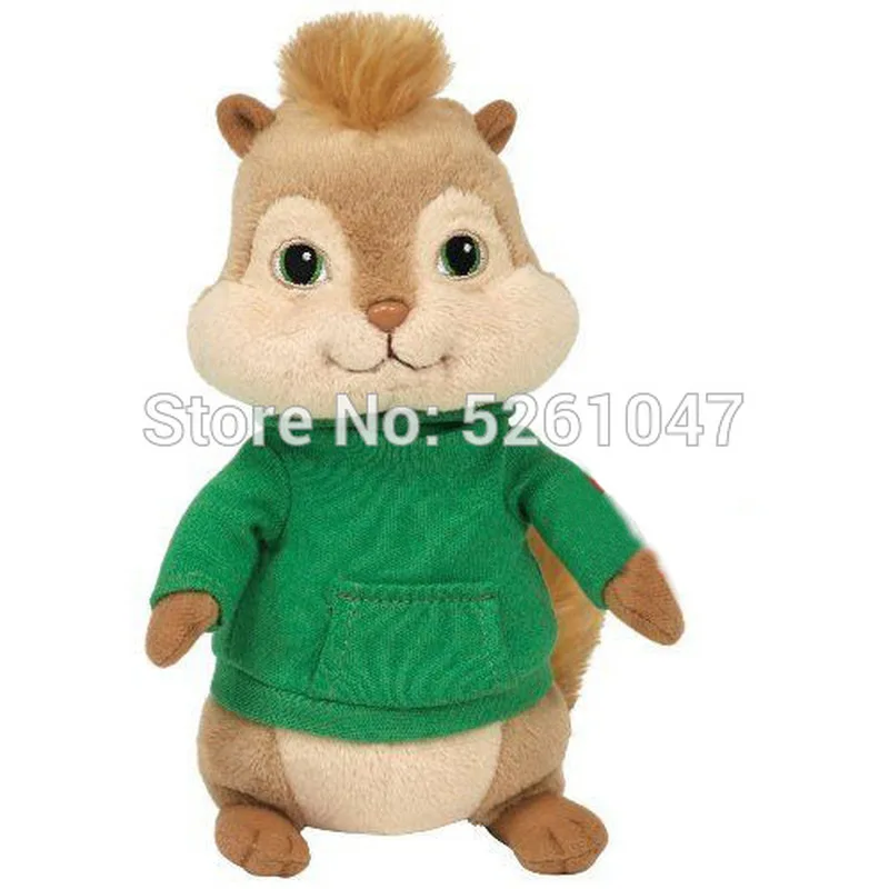 

Original Alvin and the Chipmunks Theodore Plush Doll Toy Stuffed Animals 17cm Kid Gift