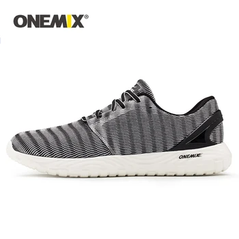 

ONEMIX Men's Jogging Shoes Summer Sneakers Soft Deodorant Insole Light Cool Sneakers Women Sneakers For Outdoor Running Walking