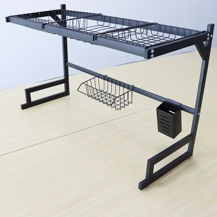 Diyドレイン食器棚ステンレス鋼キッチン棚フルーツバスケットルームオーガナイザー多機能収納ホーム用品 Racks Holders Aliexpress