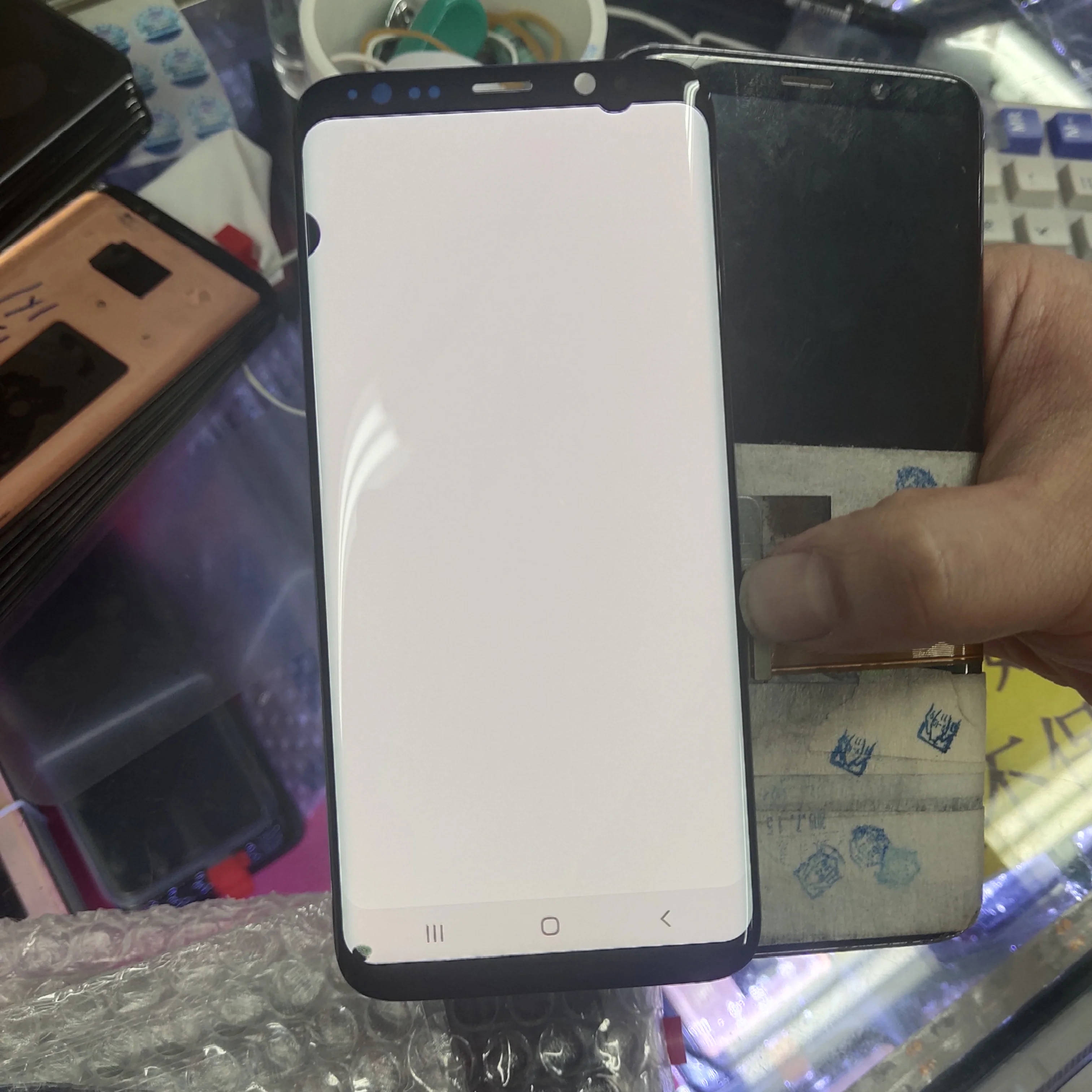 ЖК дисплей с сенсорным экраном и дигитайзером для Samsung Galaxy S8 + G950A G950U G950F Plus G955