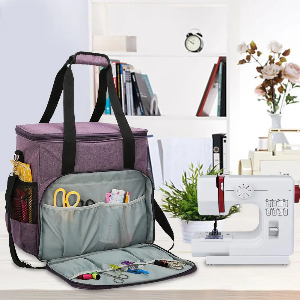 

Portable Sewing Machine Handle Bag Tote Bag Storage Pouch For Sewing Machine And Sewing Accessories Storage Pouch