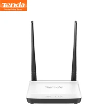 Tenda N300 300 Мбит/с беспроводной WiFi роутер Wi-Fi повторитель усилитель, многоязычная прошивка, 1WAN+ 3LAN порты, 802.11b/g/n, простая настройка