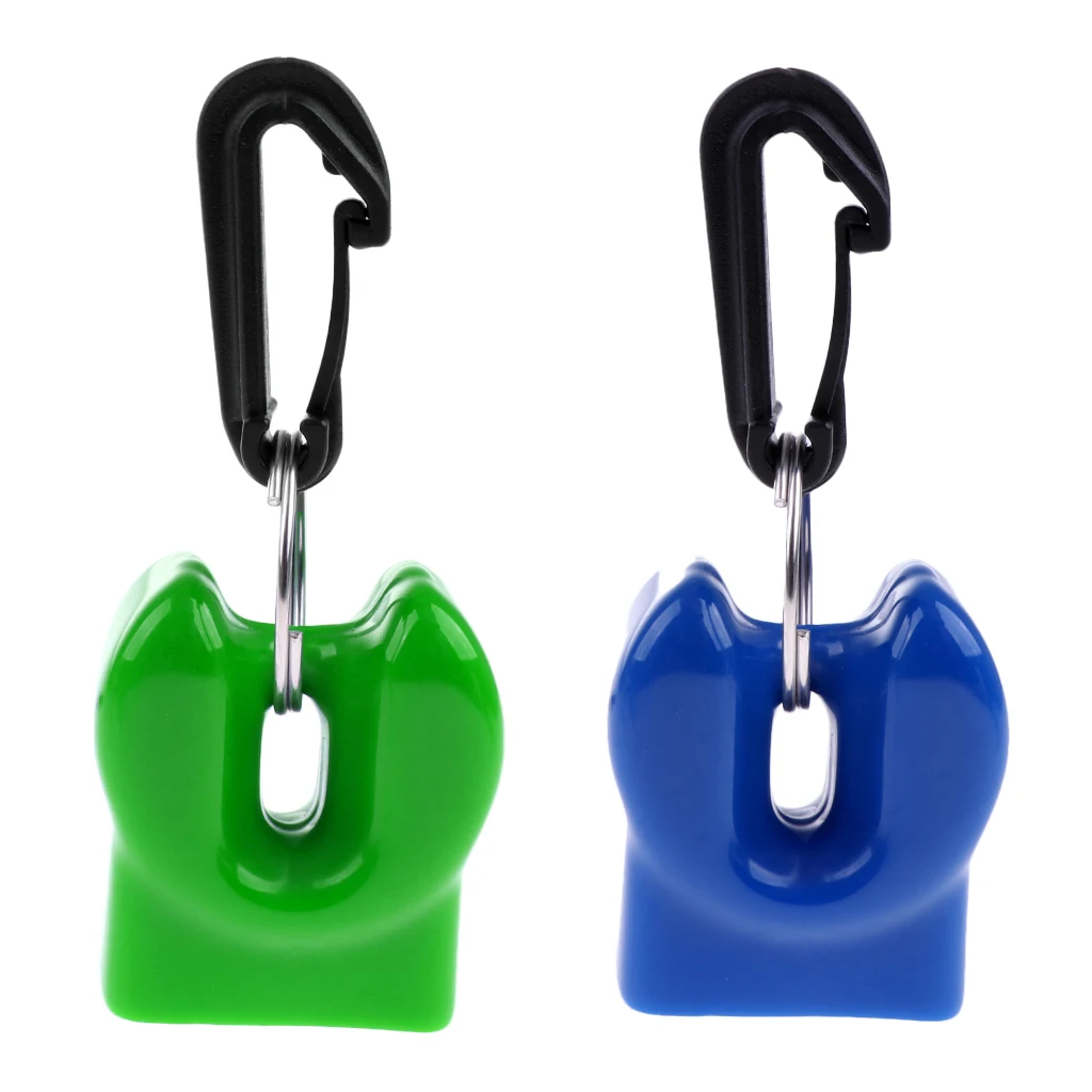2Pcs Universal Silicone Mouthpiece Holder SCUBA Regulator Octopus Retainer Straps Underwater Diving Snorkeling Accessories