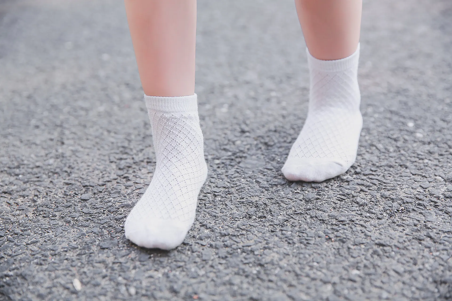 CHILDREN'S Socks zhuo shang mian pin Children's Socks New Style Solid Color Grid Mesh Short Socks Baby Babies' Socks