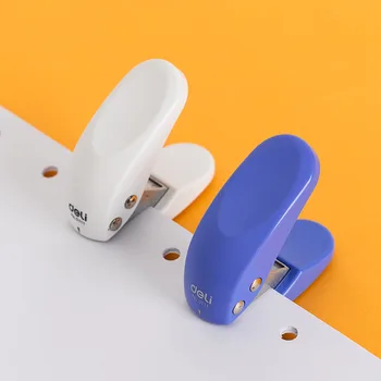 

blue hole punch Round white hole simple student diy binder word book mini manual paper punchers for scrapbooking paper punchers