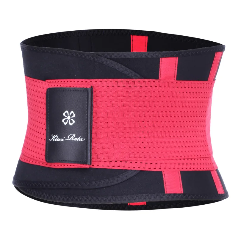 Ceinture femme réduction ventre формочек entraînement tondeu - Цвет: Red 3XL