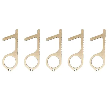 

Door Opener Tool Substitute Handle Door Opener, The Contactless Button Tool for Elevator Zero Press Tools 5PCS