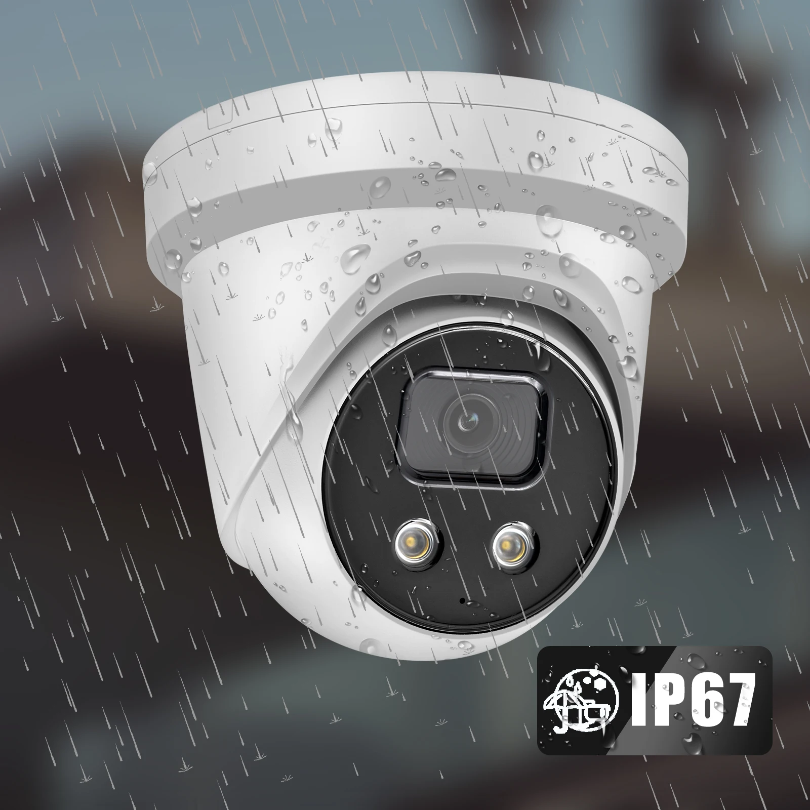 H.265 + Built-in Hikvision Mic Ir30 Poe Ip67 Fixo Torre Câmera Ip. Ds-2cd2346g2-iu Oem 4mp Wdr 8 built-in mic ir30 poe ip67 fixo torre câmera ip.