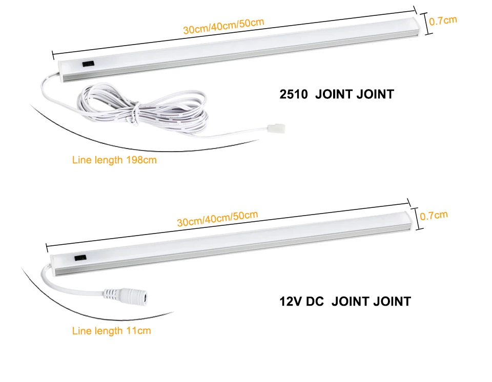 movimento PIR, Luzes noturnas para cozinha, 5W, 6W, 7W