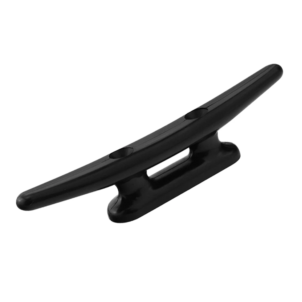Black 125mm Nylon Mooring Cleat Dock Anchor Cleat for Yacht Kayaks Boats Black 125mm Nylon Mooring Cleat Dock Anchor Cleat for Yacht Kayaks Boats