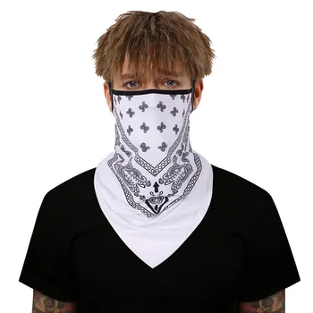 

Summer Sun Protection Adult Scarf Chiffon Outdoor Driving Cycling washcloth Sunshade Neck Sunscreen Silk Mascarillas