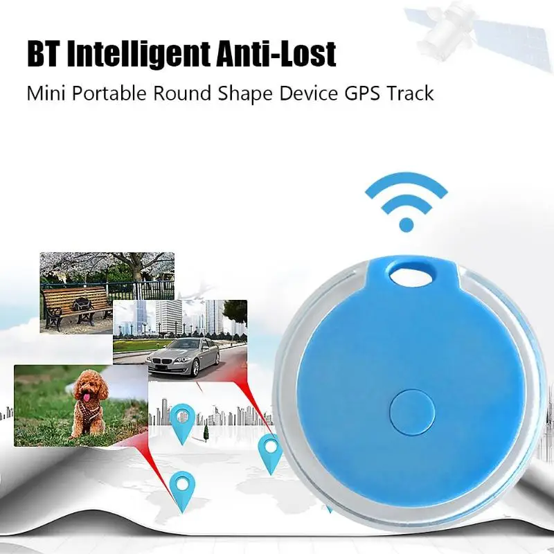 Удаленное устройство для поиска с защитой от потери, Bluetooth, gps, для домашних животных, собак, кошек, водонепроницаемое устройство для предотвращения потери, отслеживающее устройство, умный мини