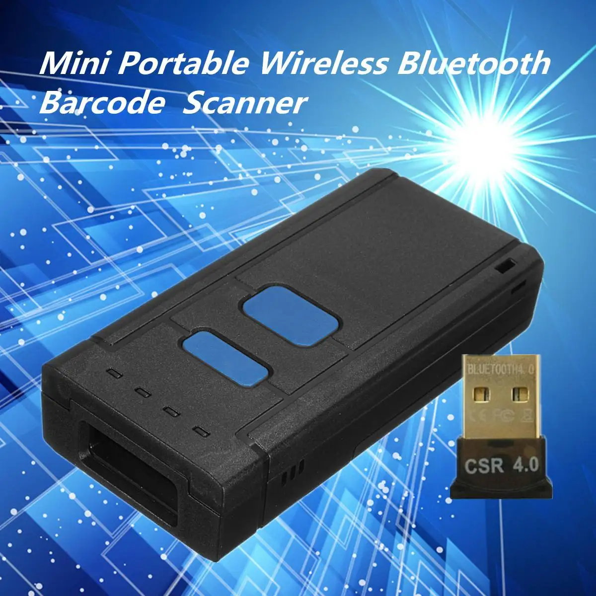 S SKYEE портативный мини USB беспроводной bluetooth лазерный сканер для штрихкода считыватель 630nm для IOS Android планшеты Win PC
