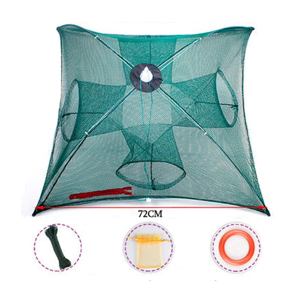 Jugar Trap Design Fishing Mesh Net No Need Hooks 00aA