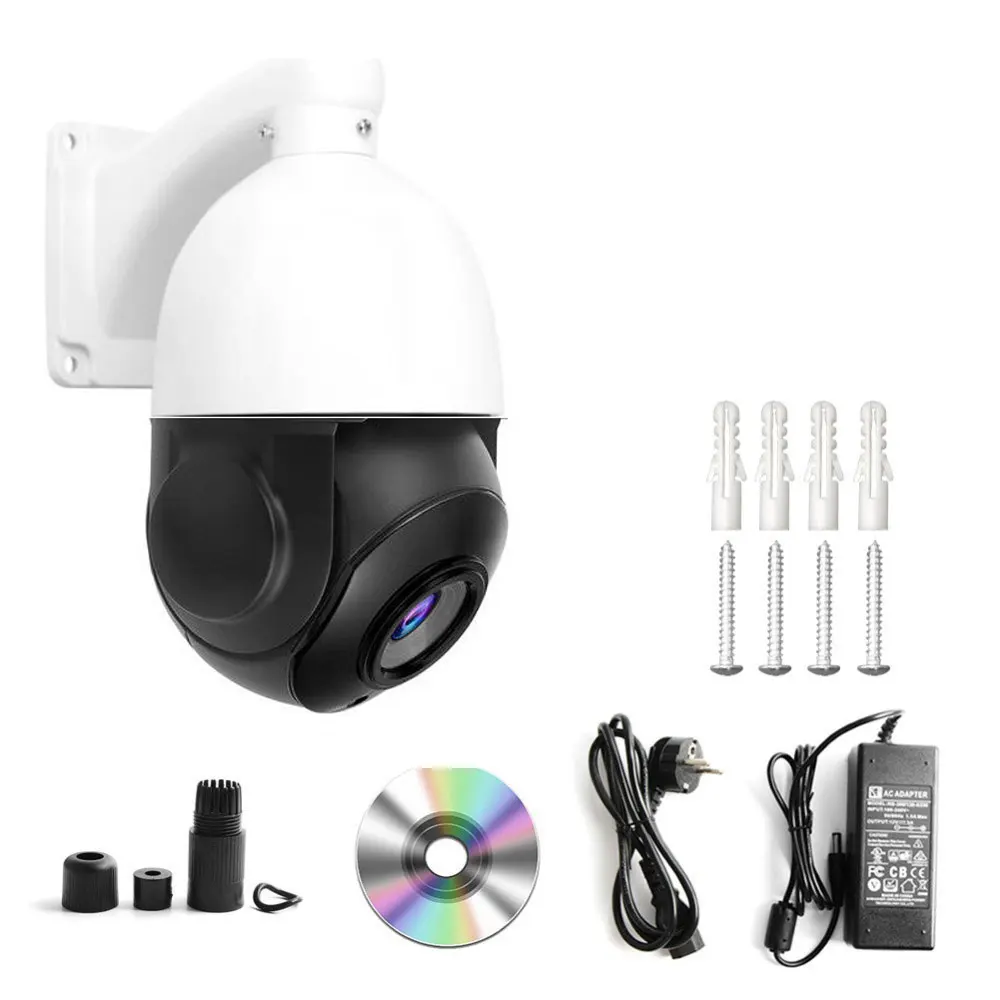 1080P 4MP 5MP PTZ IP Камера открытый стандарт Onvif 30X зум Водонепроницаемый мини Скорость