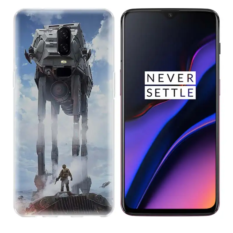 TR172-7 Star Wars Case For Oneplus 7t 1+7pro 1+ 3 3t 5 5t 6 6t 7 TPU Art Gift Phone Cover Patterned Customized Cases - Цвет: TR172-7