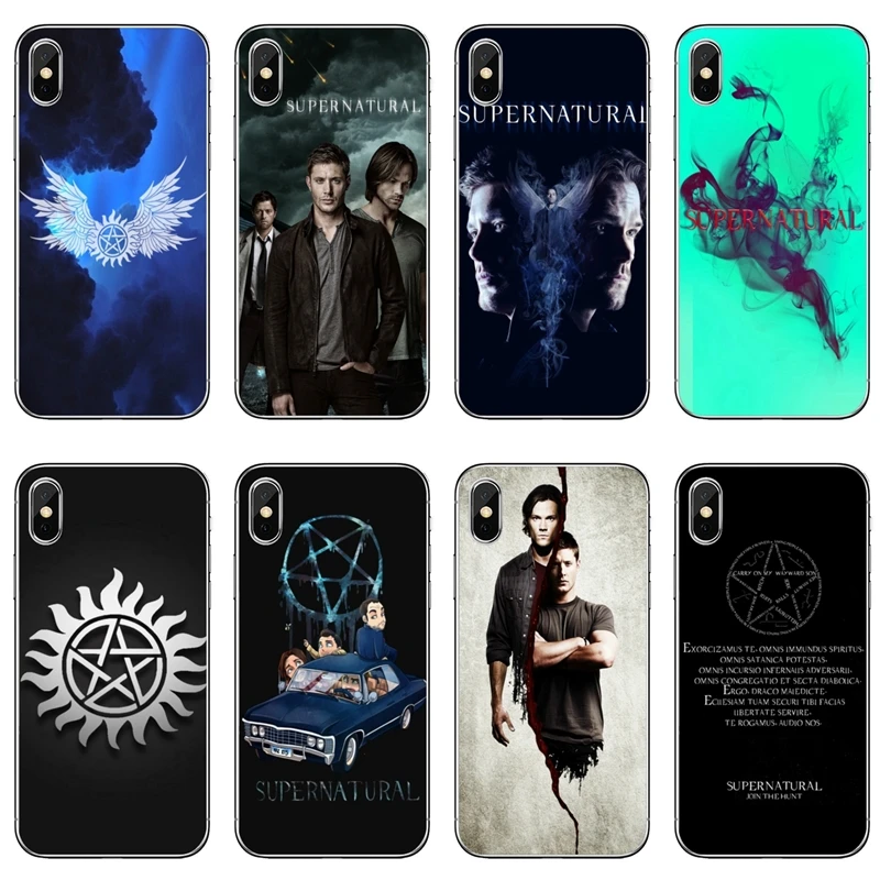 For Samsung Galaxy A10 A30 A40 A50 A60 A70 A6s A8 A9s J4 J6 Prime Plus 2018 cover case TV Supernatural | Мобильные телефоны и