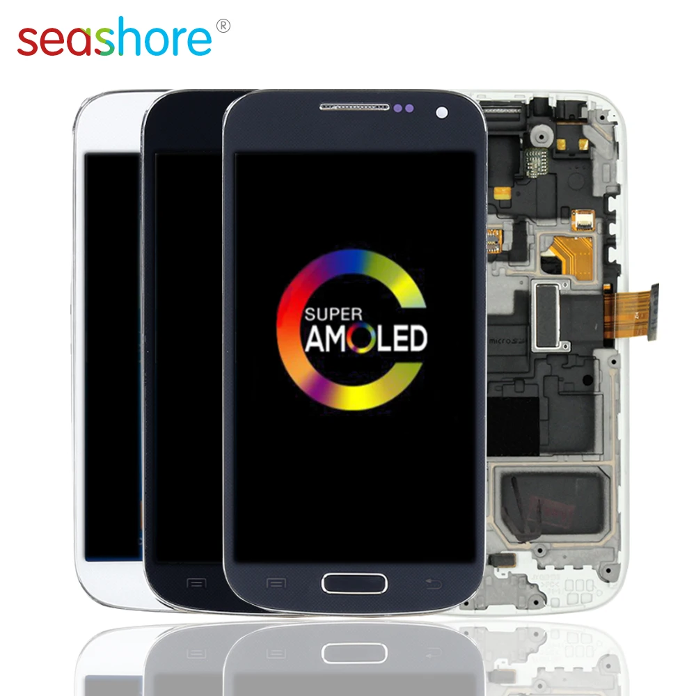Оригинальный сенсорный ЖК экран для SAMSUNG Galaxy S4 Mini дигитайзер в сборе Samsung i9190