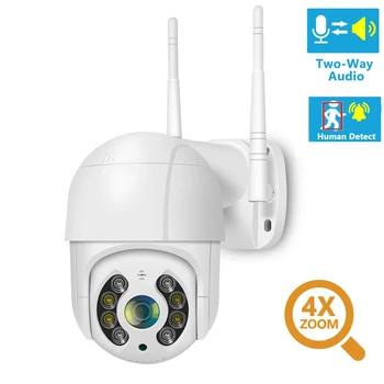 

1080P PTZ IP Camera WiFi Motion Detection 2MP CCTV Night Vision Two Way Audio Security Surveillance Cloud Baby Remote Control
