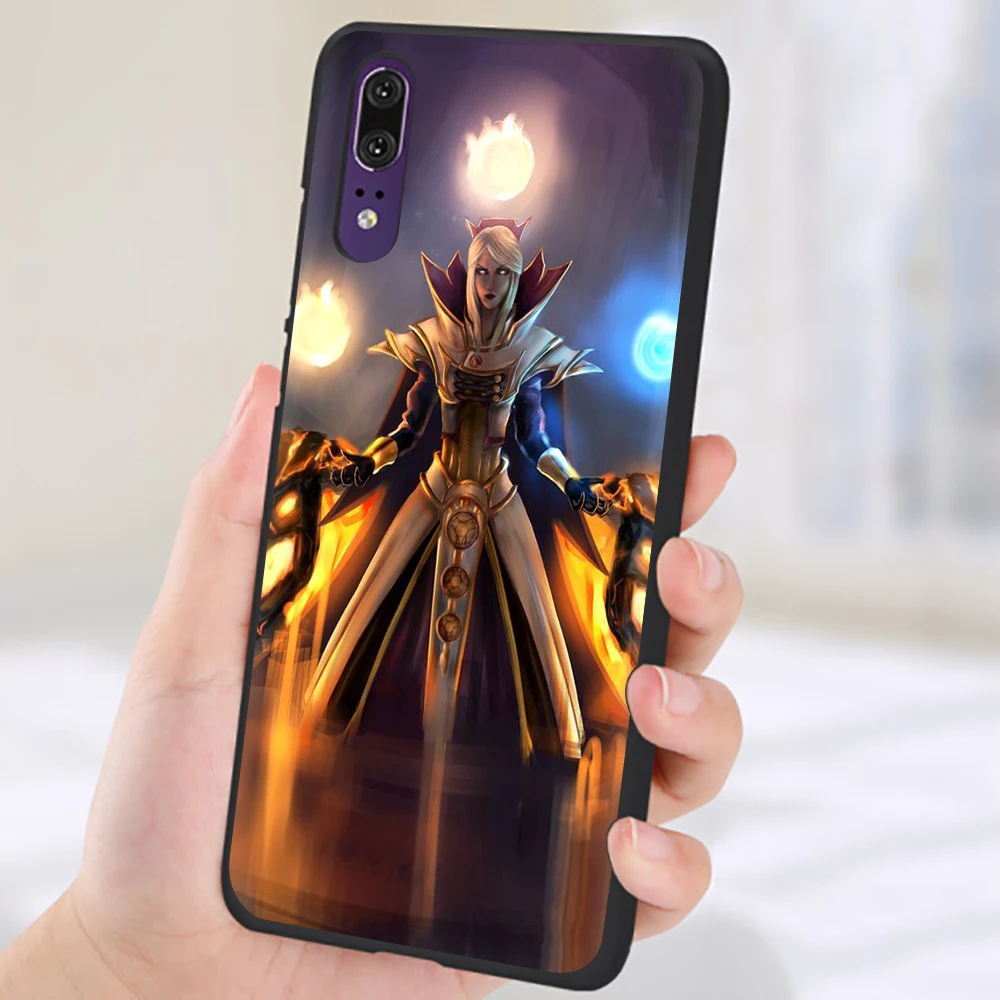 Dota 2 логотип мягкий силиконовый чехол для телефона huawei P8 P9 P10 P20 P30 Lite Mini Pro P Smart Z Plus