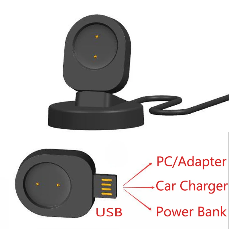 

Desktop Dock Charger USB Adapter Stand Holder Charging Cable Base for Xiaomi AMAZFIT GTR Watch 42mm 47mm GTS Sport Smartwatch