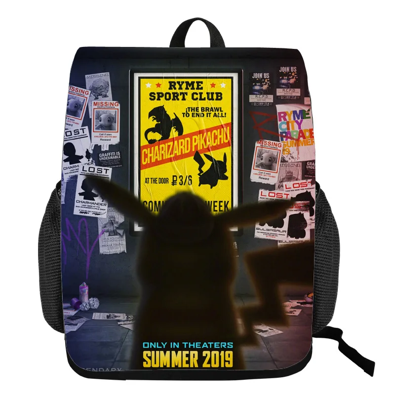Mochila рюкзак Pokemon Пикачу рюкзак для подростков рюкзак дети обратно в школу школьные портфели для малышей и школьников женский туристический рюкзак