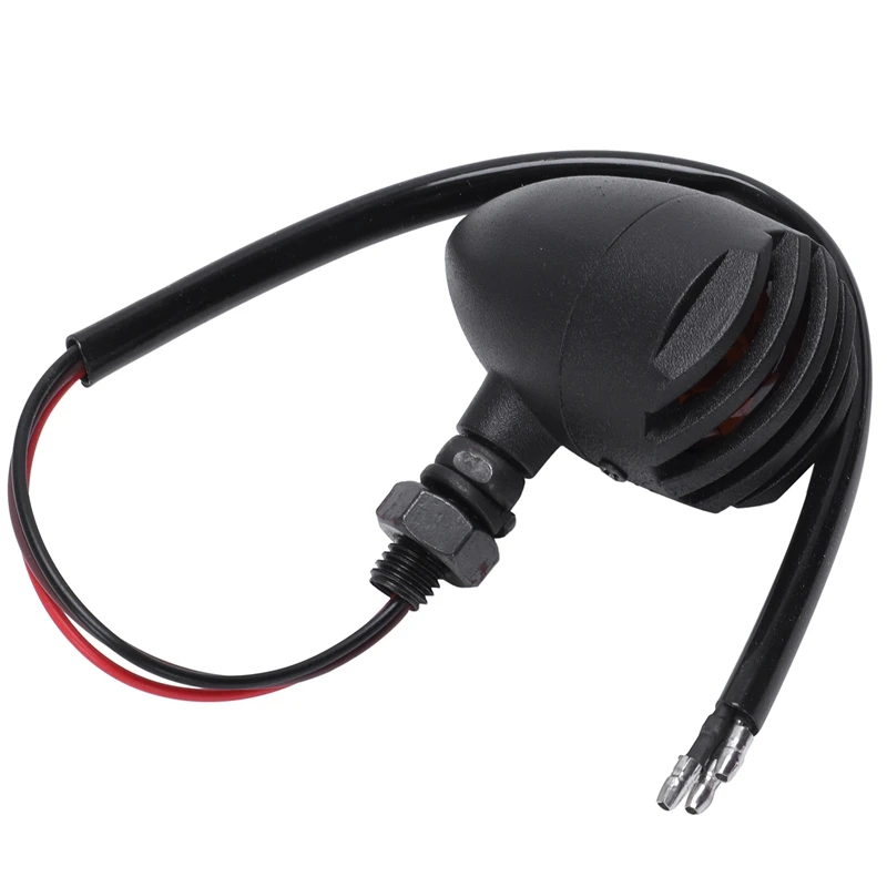 Pair Grill 12V Motorcycle Turn Signal Indicator Light For Harley Chopper Bulb