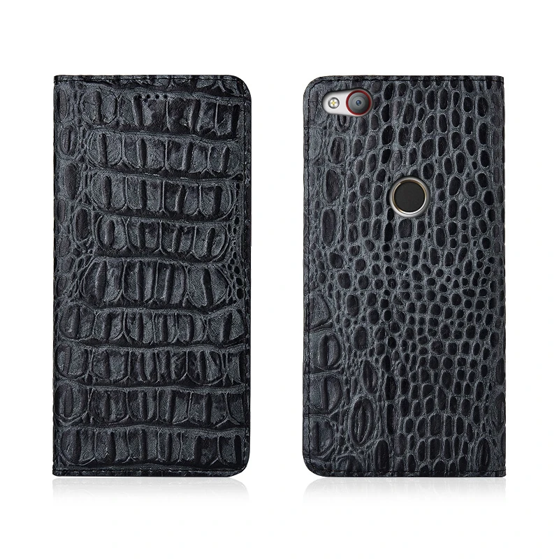 

Crocodile Back Pattern Genuine Real Leather Magnetic Flip Phone Bag For Nubia Z11 Mini S/Nubia Z11 Mini Phone Case Coque Funda