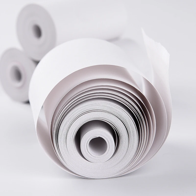 5 Rolls 57*30 Thermal Cash Register Paper Invoice Roll Cashier POS Printer Mobile Bluetooth For Bank Restaurant Market Taxi