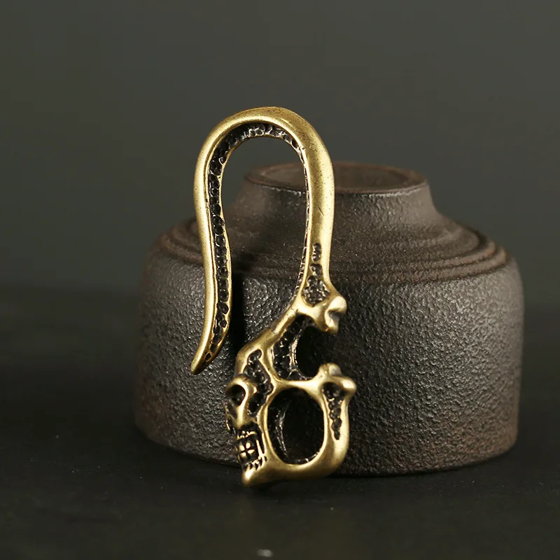 skull waist buckle brass (6)