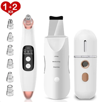 

Blackhead Vacuum Cleaner Skin Scrubber Face Pore Cleaner Vacuum Peeling Blackheads Remover Deep Pore Vacuum Black Head Cleaner