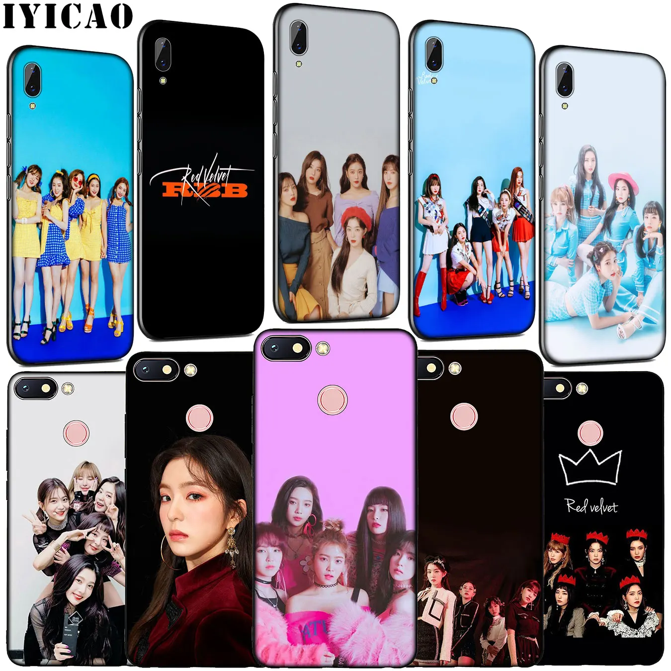 Мягкий силиконовый чехол IYICAO для Xiaomi Redmi Note 8 8T 8A 7 7A 6 6A 5 5A K30 K20 Pro GO S2 |