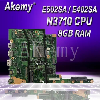 

Akemy with N3710 CPU 8GB/RAM E502SA E402SA laptop Motherboard For Asus E502S E502SA E402S E402SA Motherboard